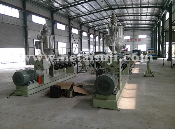 PP pipe equipment production line
